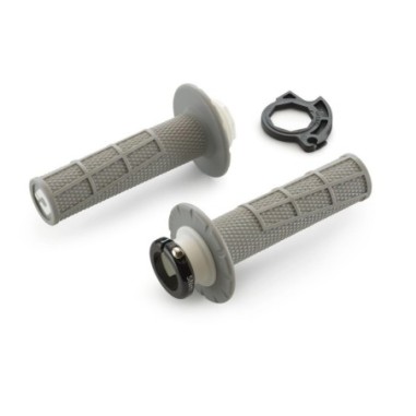 Lock-on grip set