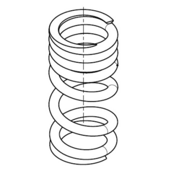 Mainspring (59) 85-170-170 damper