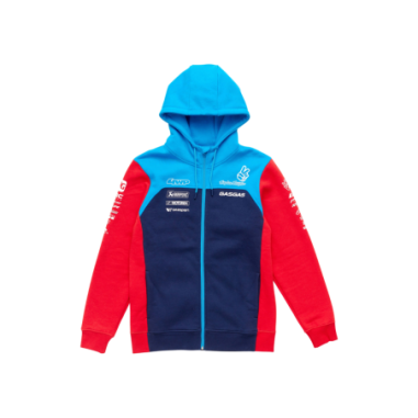 TLD GASGAS TEAM ZIP HOODIE NAVY/RED