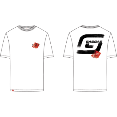 FULL GAS TEE WHITE